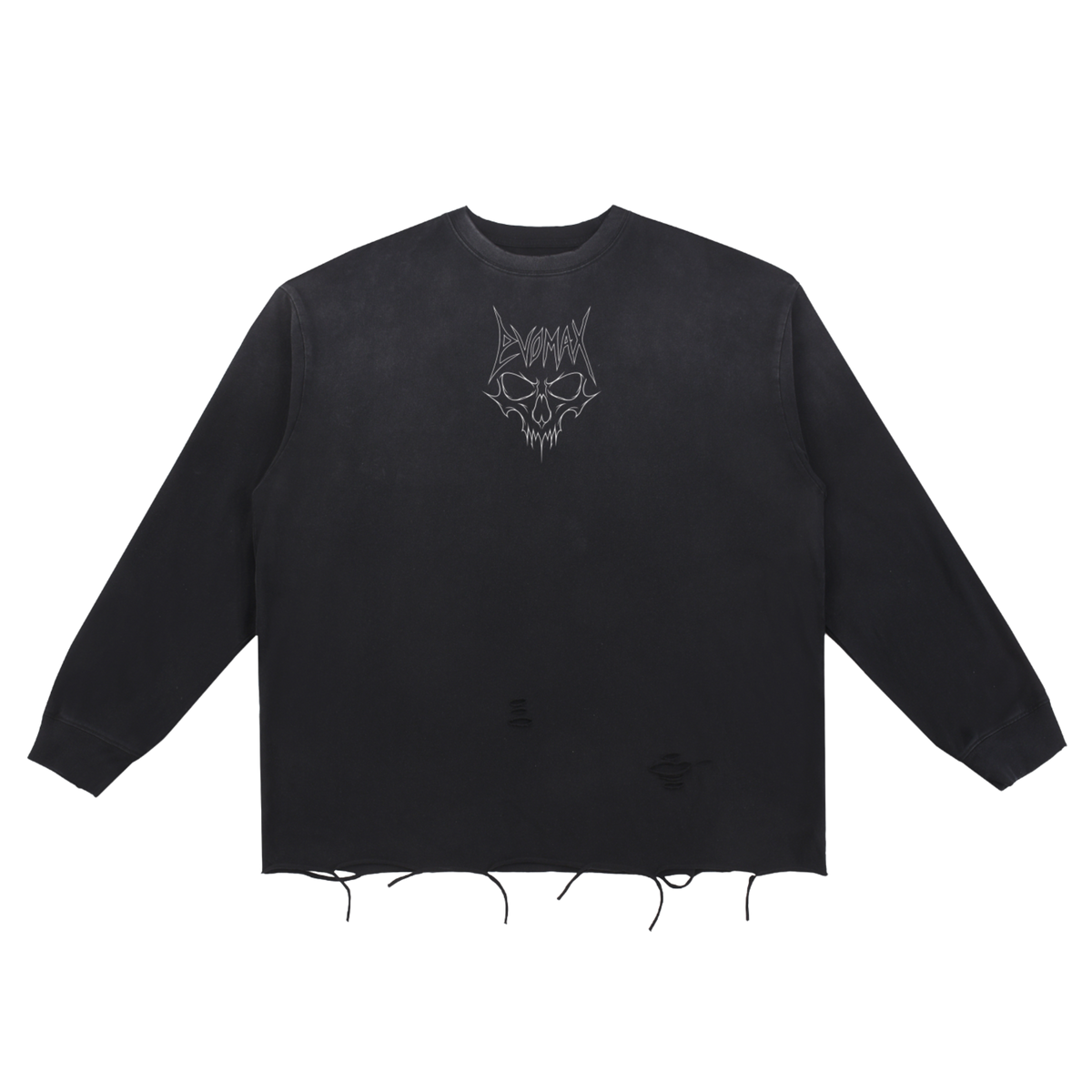 Skull Snow Wash Long Sleeve