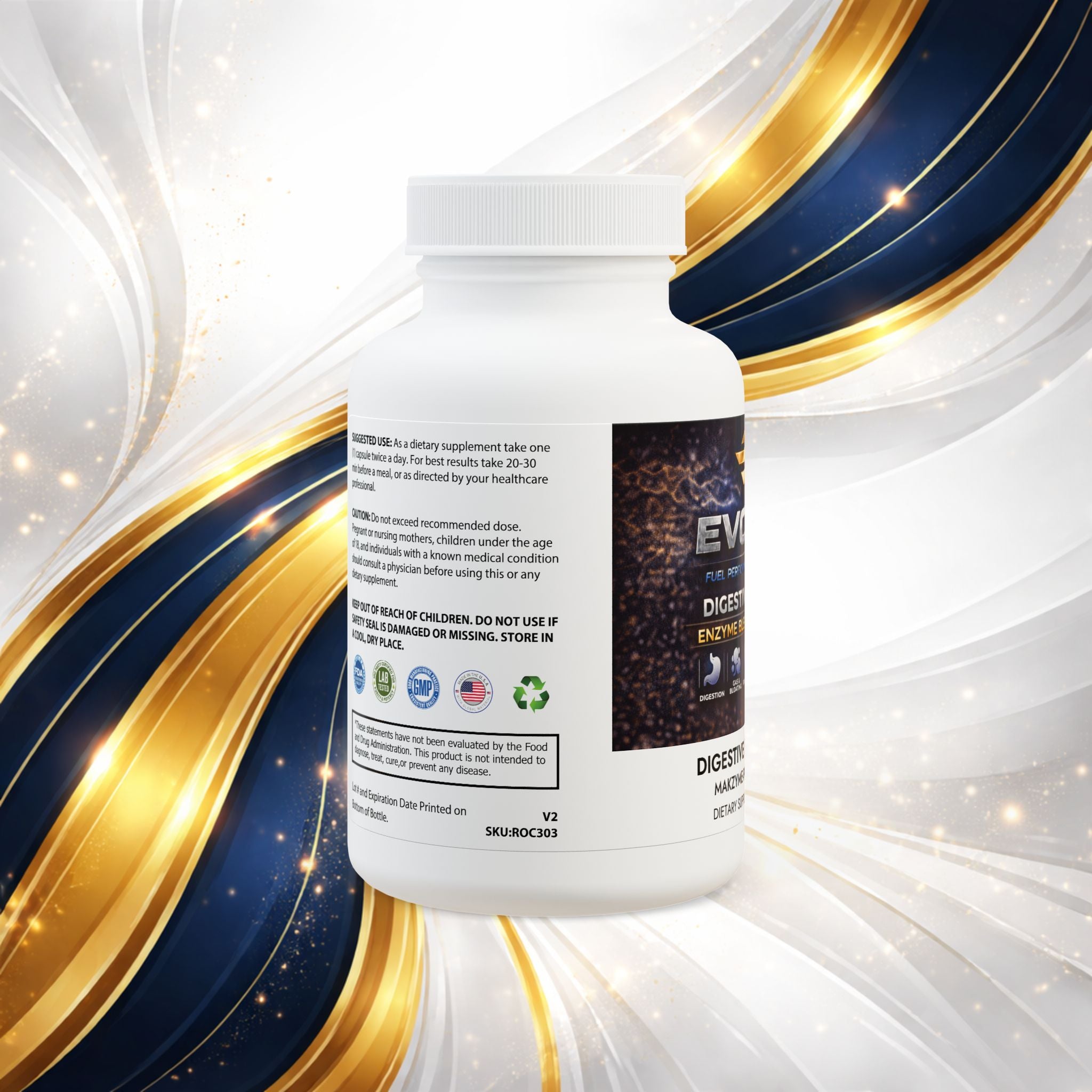 Digestive Enzyme Blend Supplement