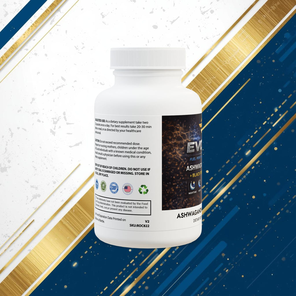 Ashwagandha and Black Pepper Supplement