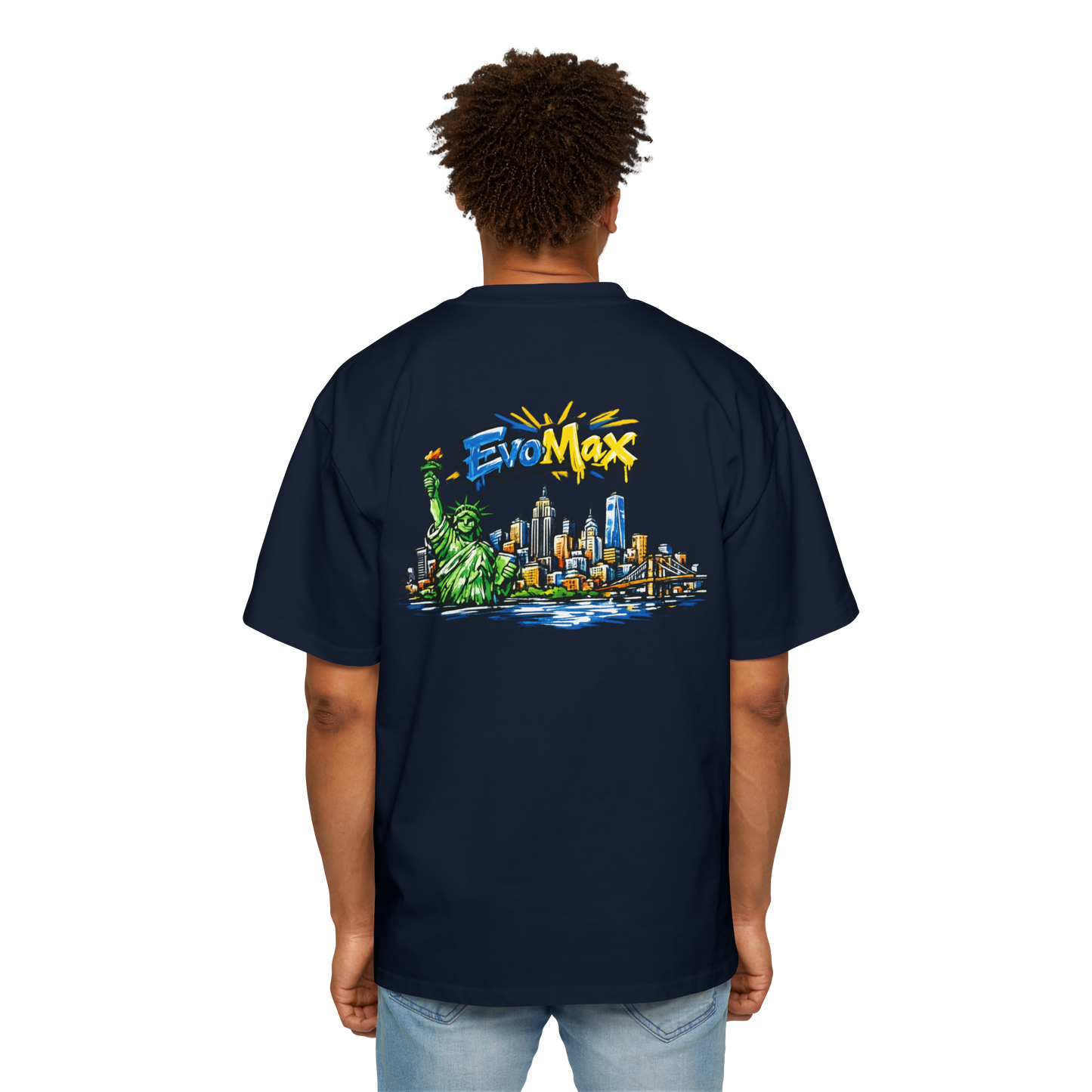 Heavy Oversized NYC EvoMax Tee