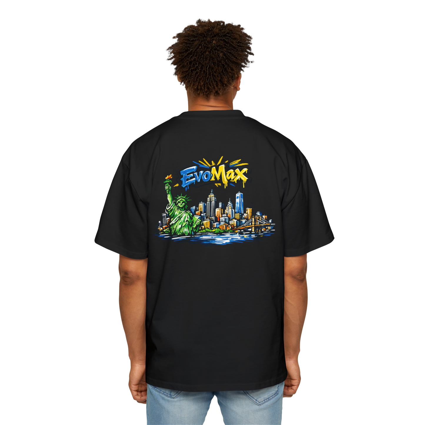 Heavy Oversized NYC EvoMax Tee