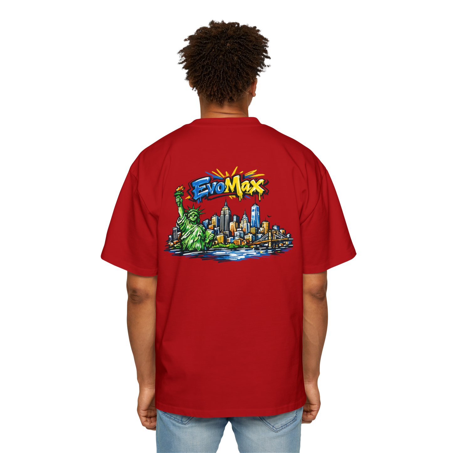Heavy Oversized NYC EvoMax Tee