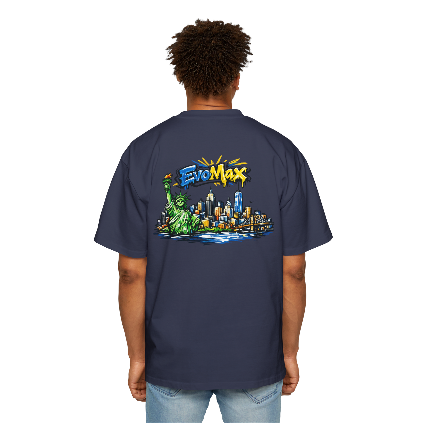 Heavy Oversized NYC EvoMax Tee