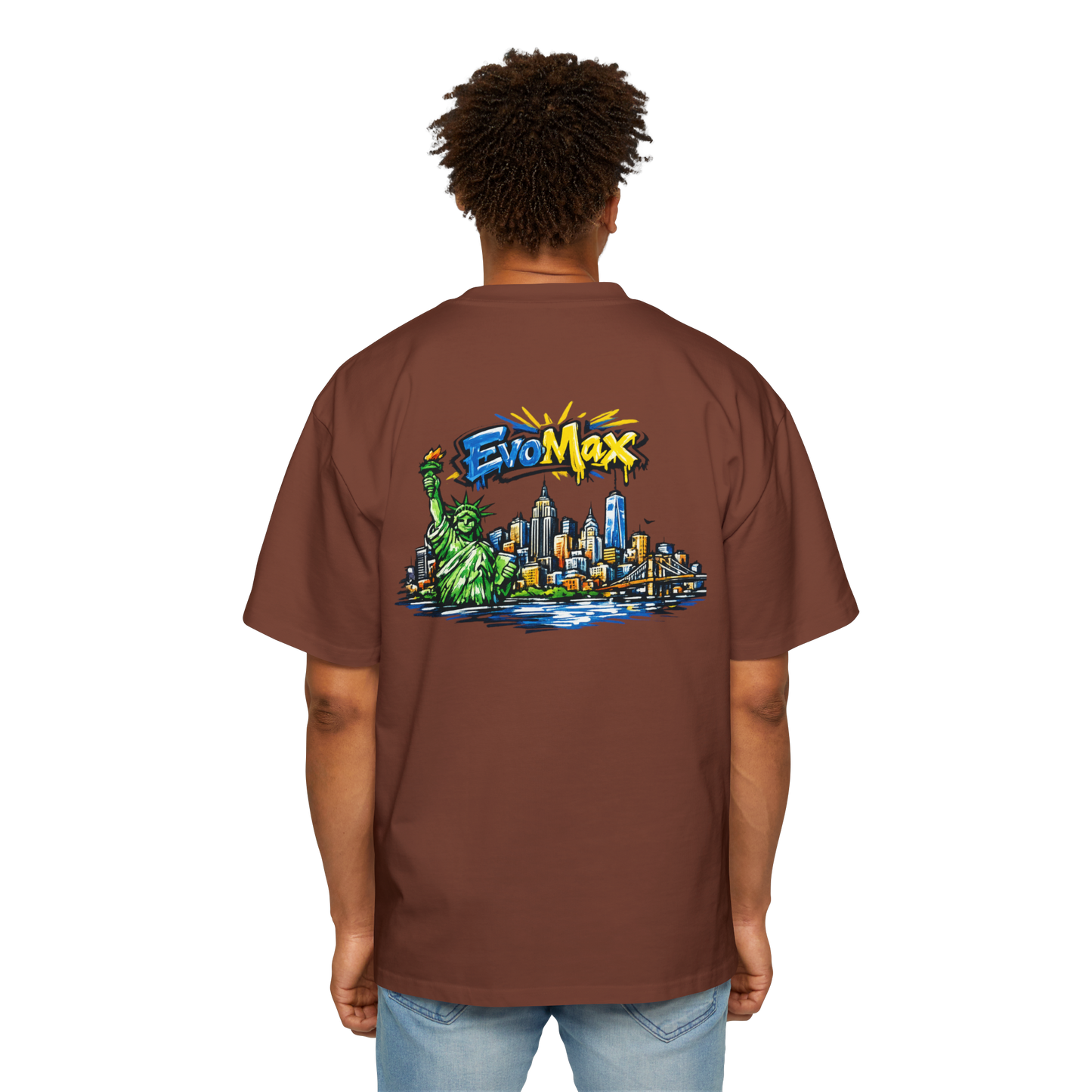 Heavy Oversized NYC EvoMax Tee