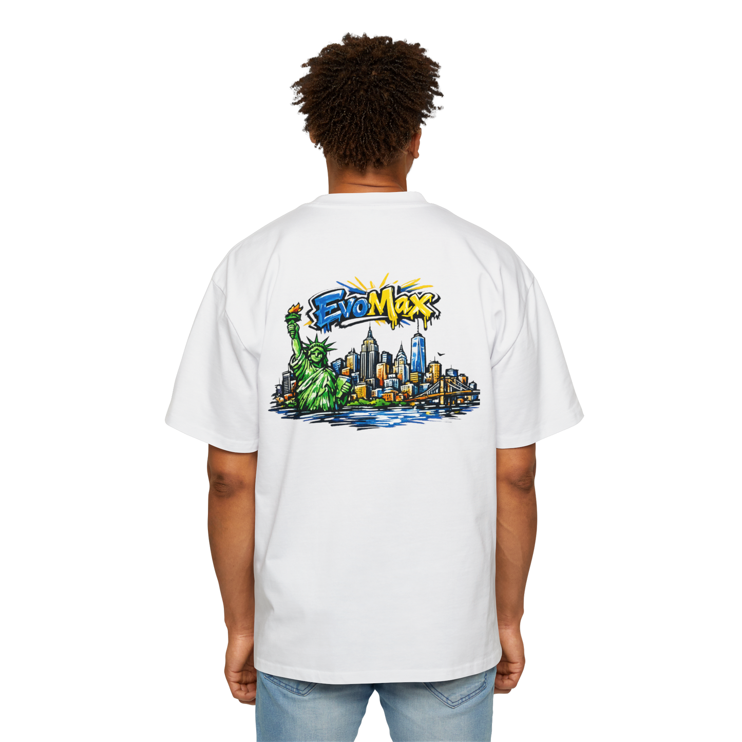 Heavy Oversized NYC EvoMax Tee