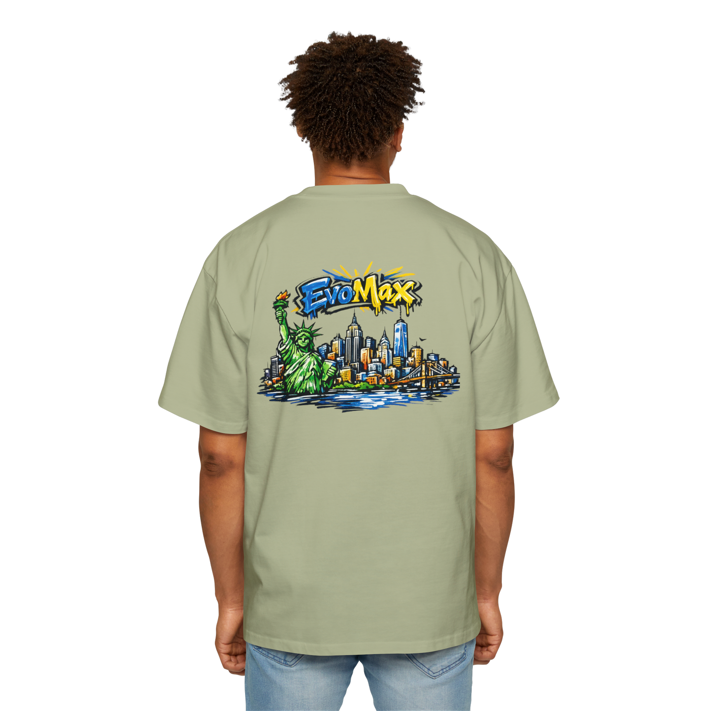 Heavy Oversized NYC EvoMax Tee