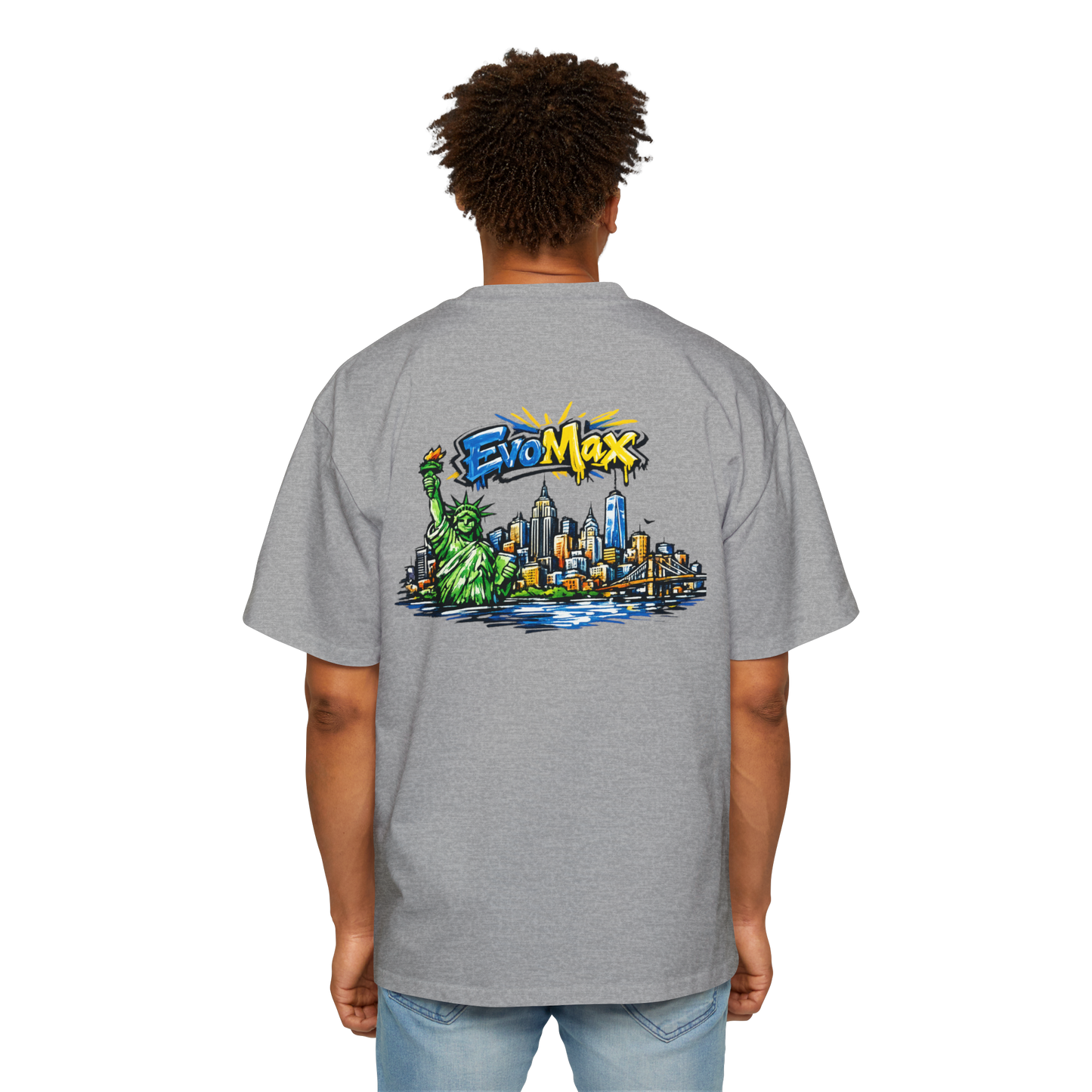 Heavy Oversized NYC EvoMax Tee