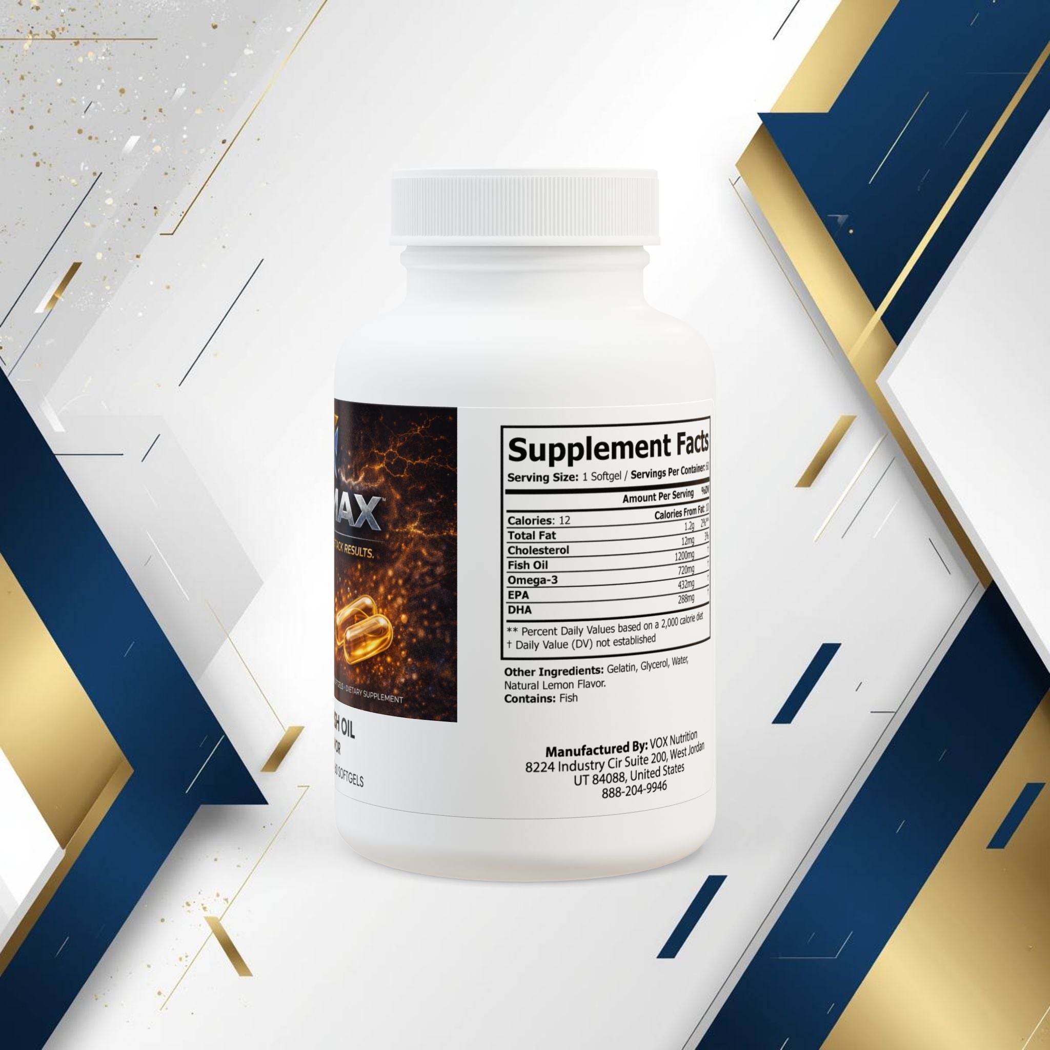 Omega 3 Fish Oil Supplement