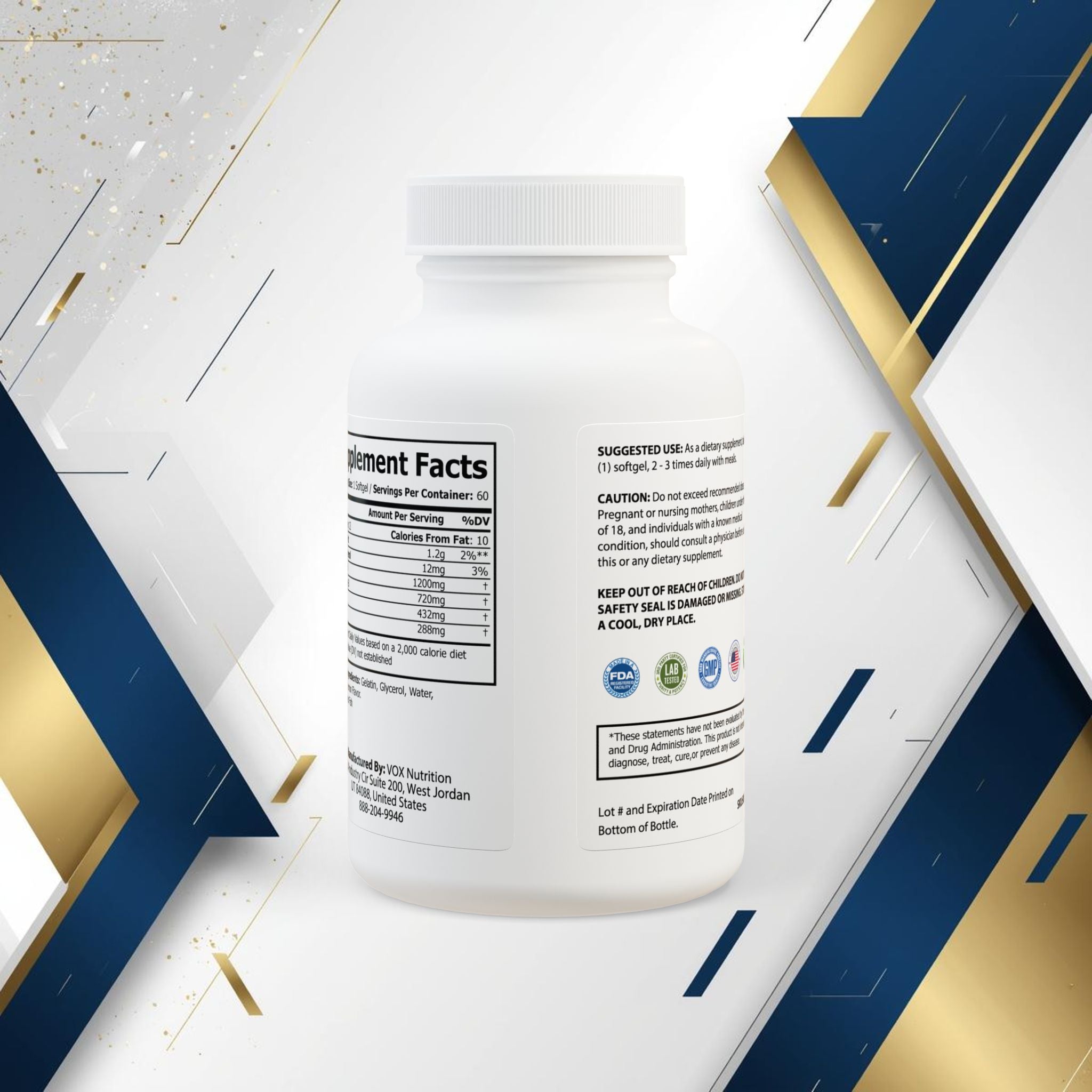 Omega 3 Fish Oil Supplement