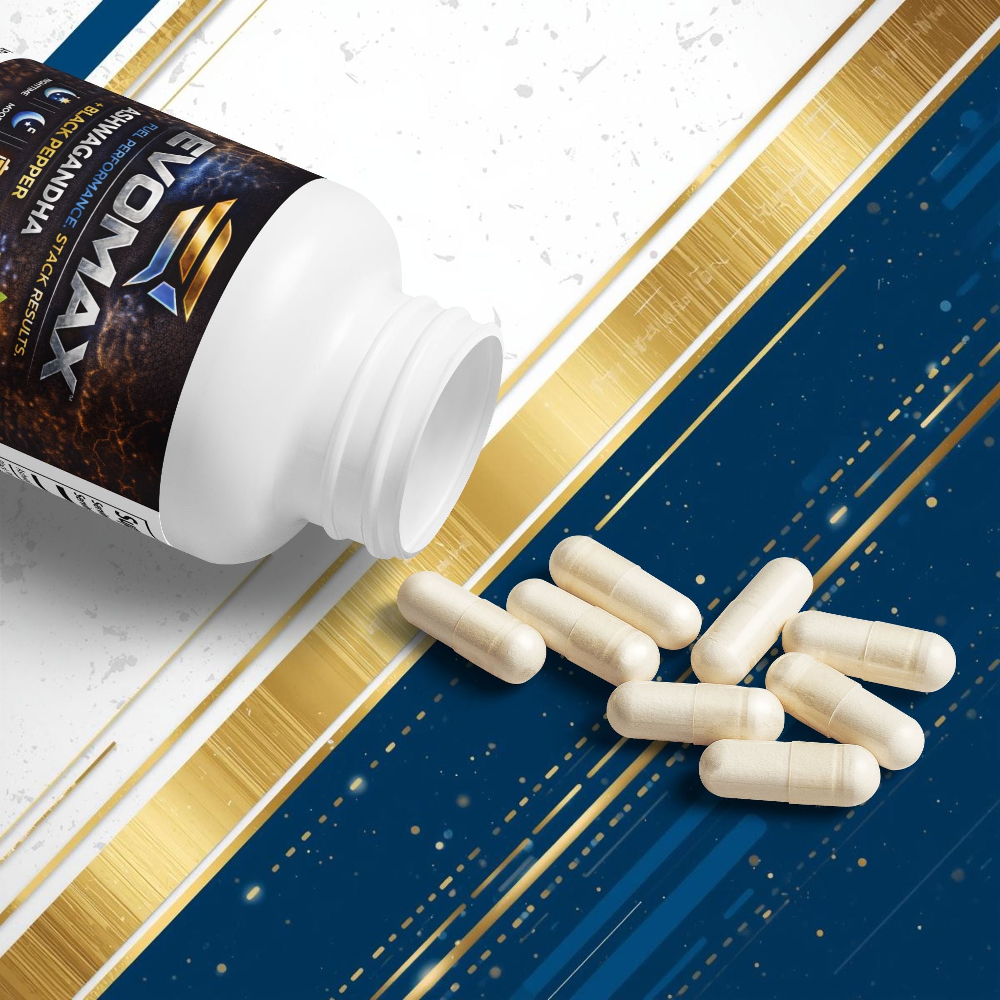 Ashwagandha and Black Pepper Supplement