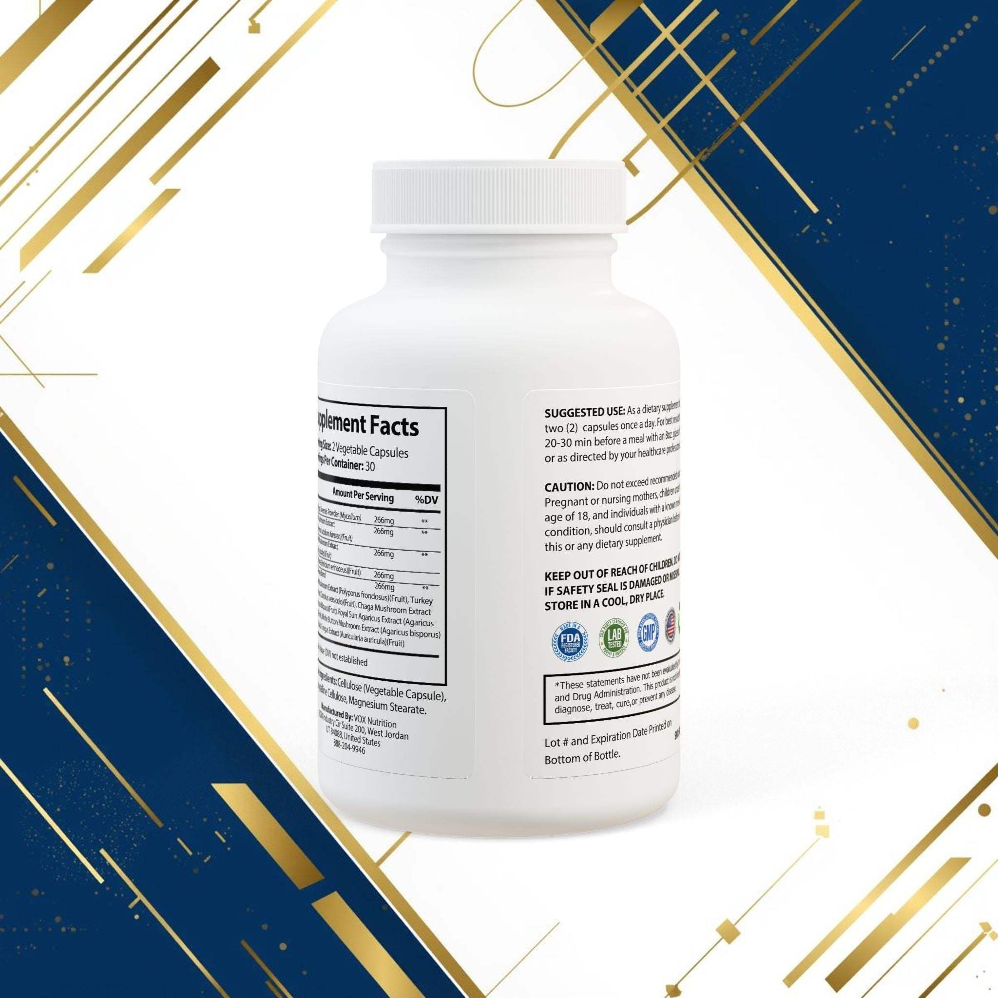 Mushroom Blend Supplement